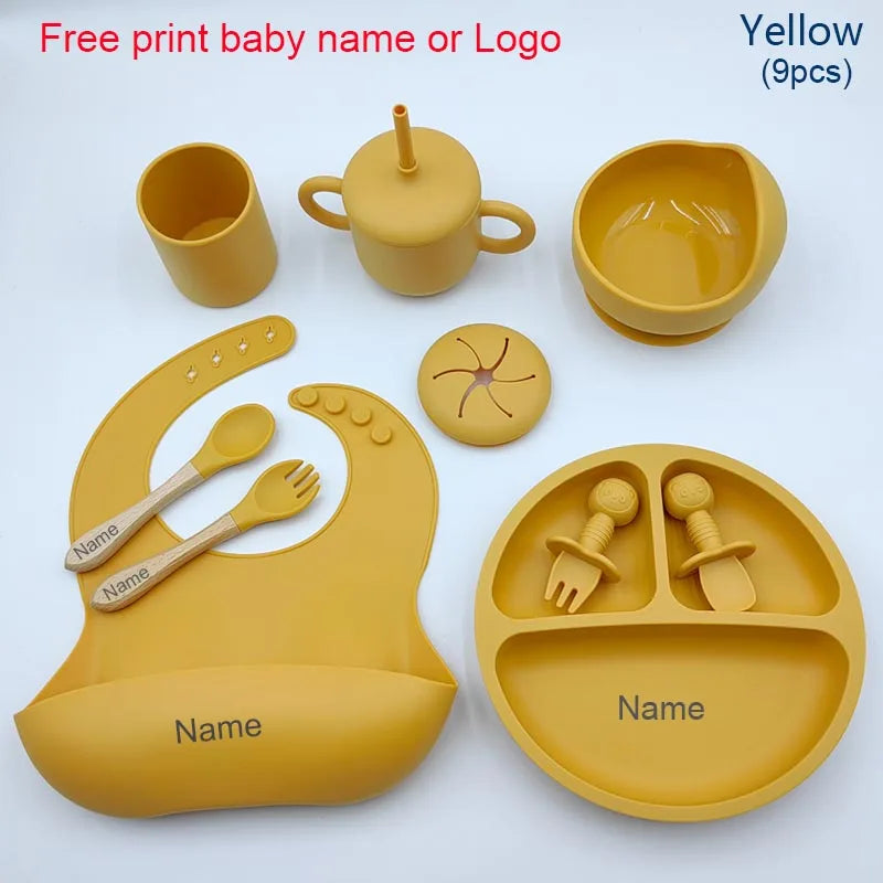 Gepersonaliseerd babyeetsetje