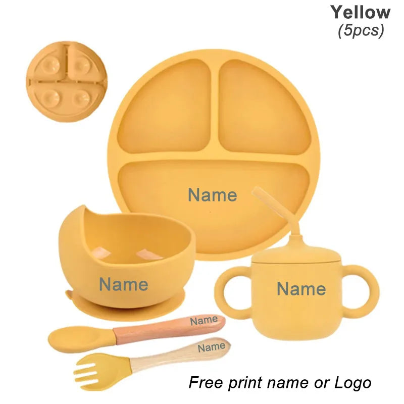 Gepersonaliseerd babyeetsetje