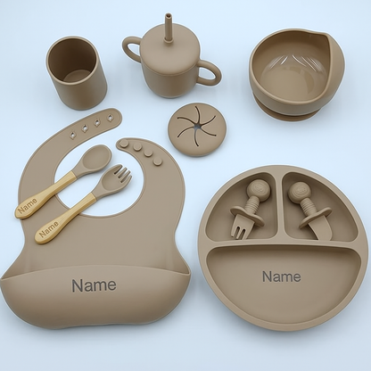 Gepersonaliseerd babyeetsetje