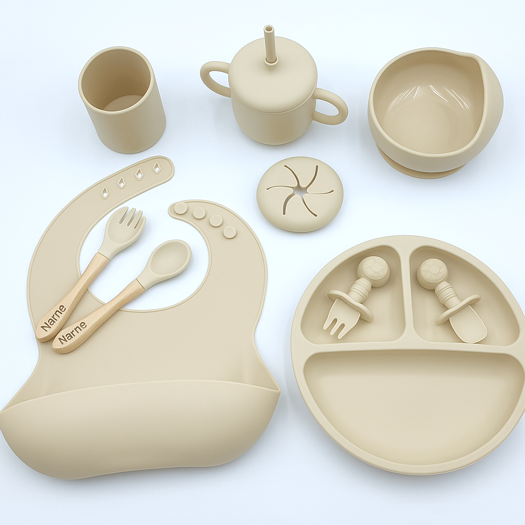 Gepersonaliseerd babyeetsetje