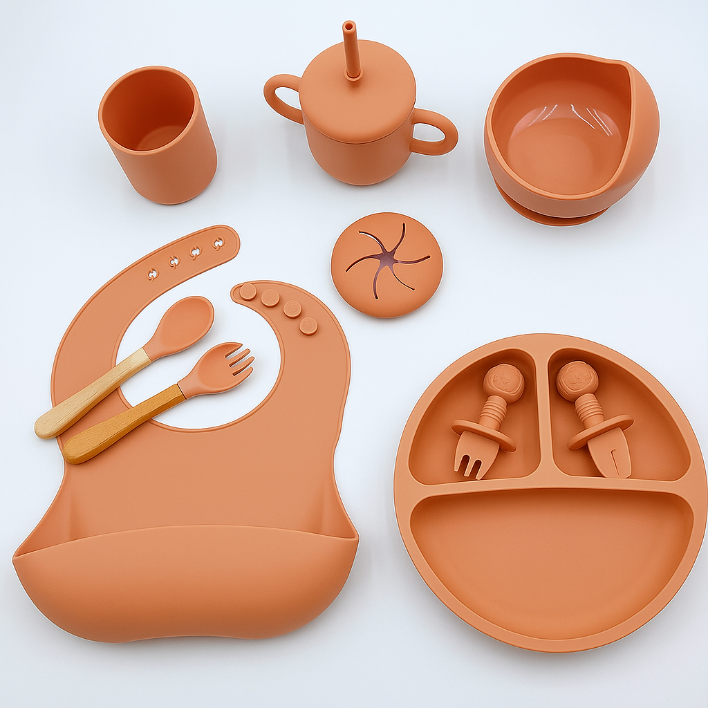 Gepersonaliseerd babyeetsetje