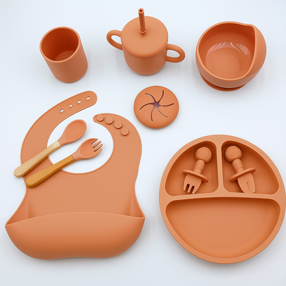 Gepersonaliseerd babyeetsetje