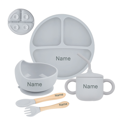 Gepersonaliseerd babyeetsetje