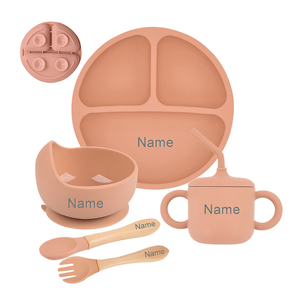 Gepersonaliseerd babyeetsetje