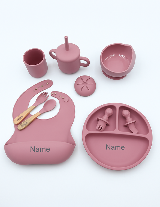 Gepersonaliseerd babyeetsetje