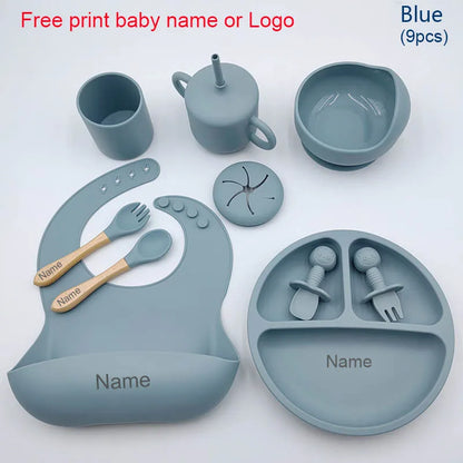 Gepersonaliseerd babyeetsetje