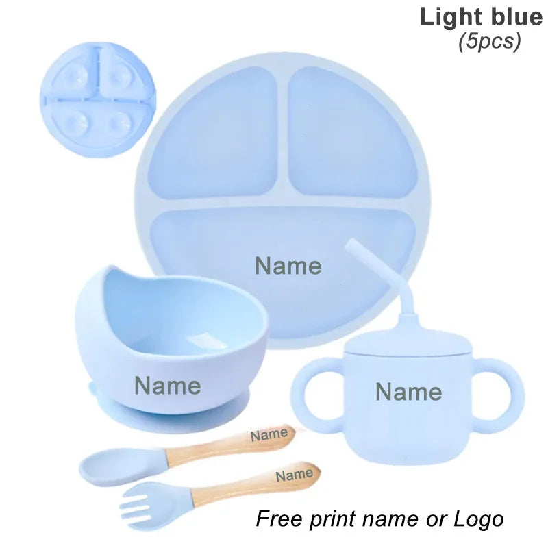 Gepersonaliseerd babyeetsetje