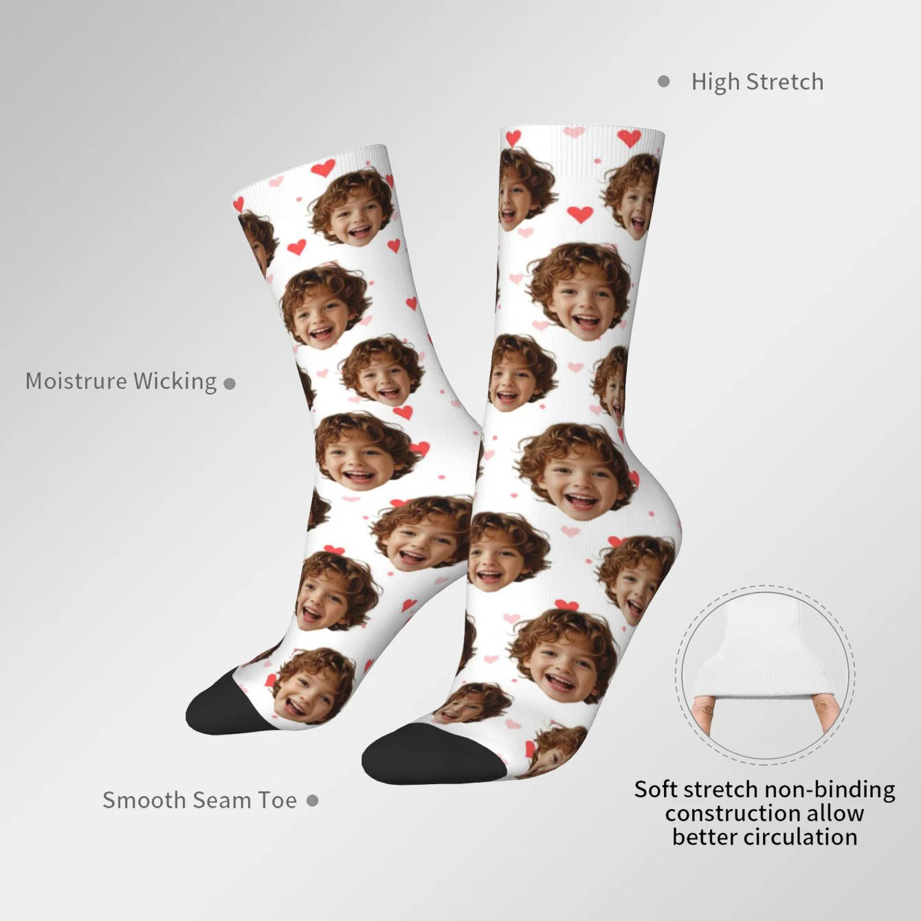 gepersonaliseerde sokken