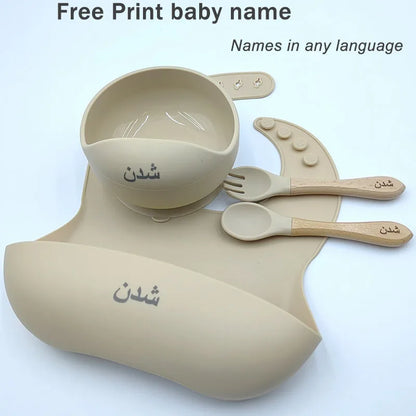 Gepersonaliseerd babyeetsetje