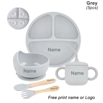 Gepersonaliseerd babyeetsetje