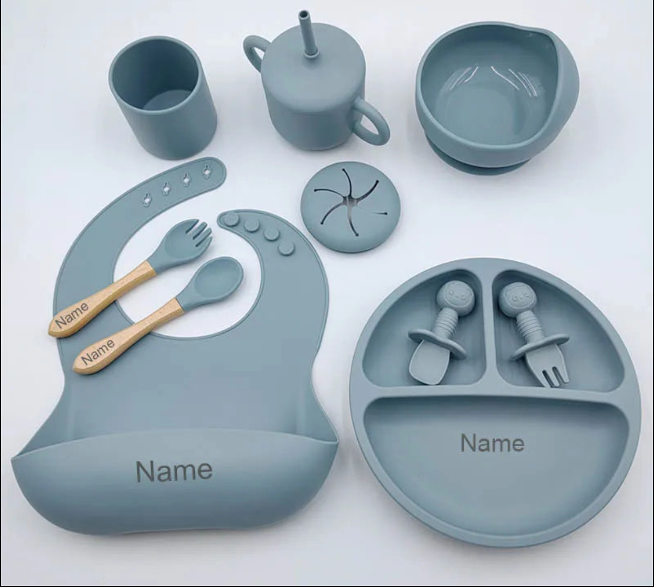 Gepersonaliseerd babyeetsetje