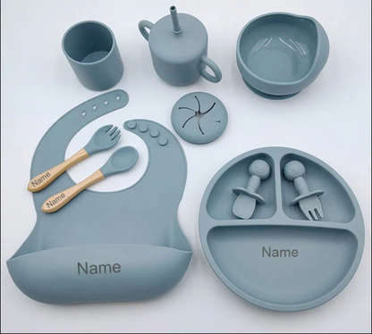 Gepersonaliseerd babyeetsetje