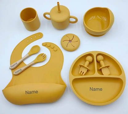 Gepersonaliseerd babyeetsetje